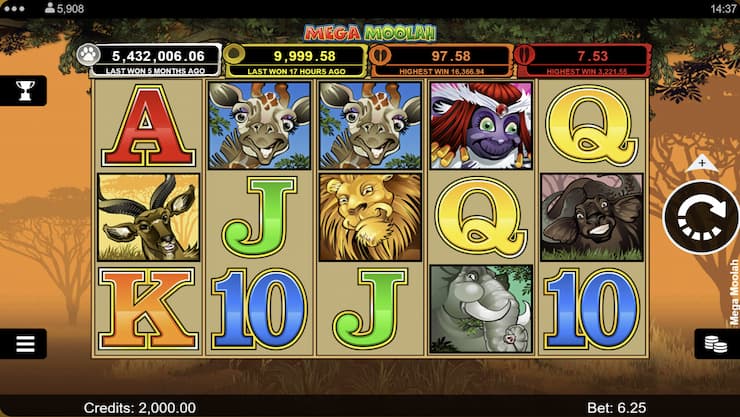 Mega Moolah Slot